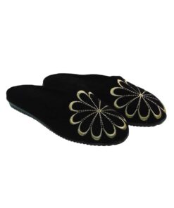 Tsimpolis Shoes N88 Γυναικεία Παντόφλα Σπιτιού Μαύρο
