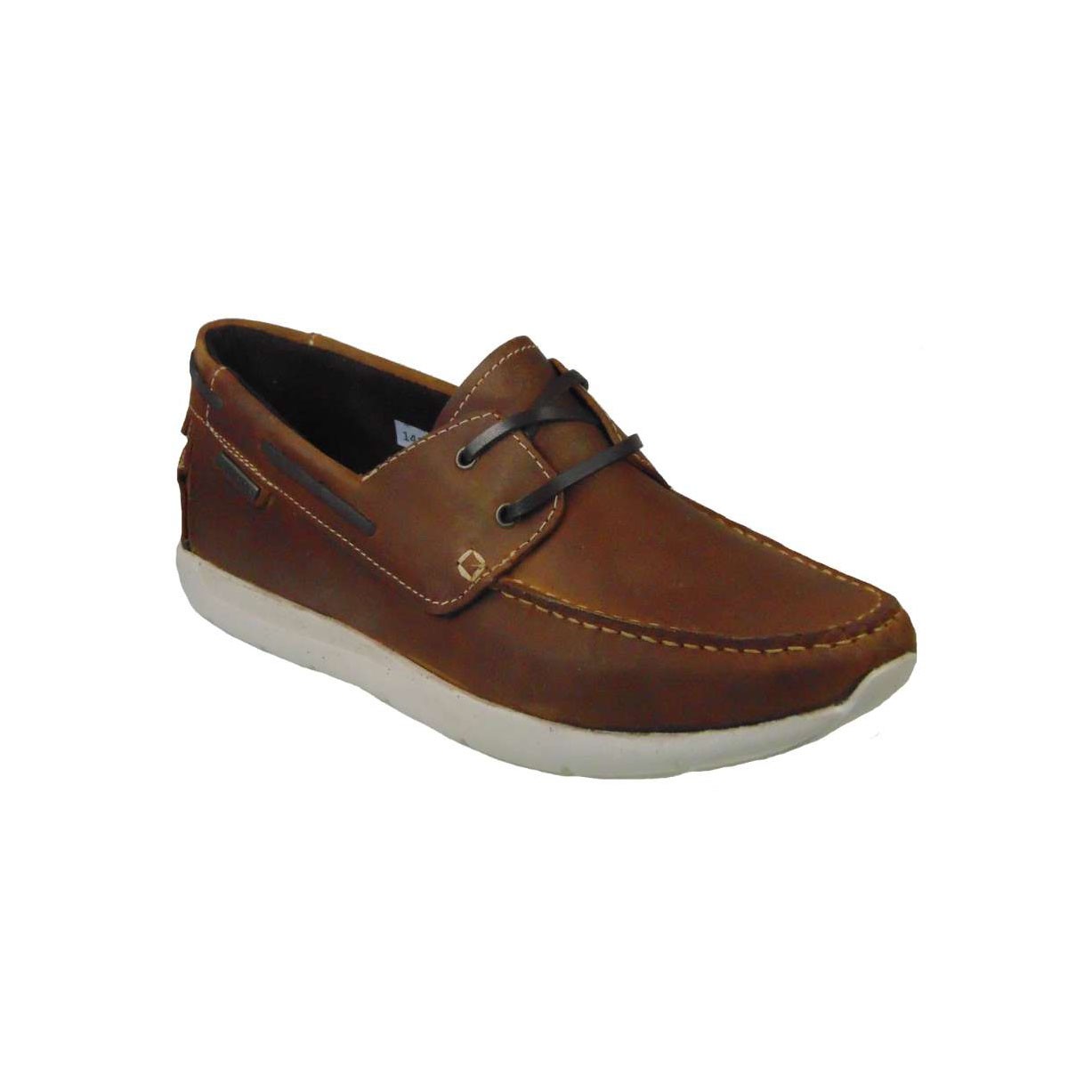 Pegada 141501-08 Boat Shoe Ανδρικό Δερμάτινο Καφέ