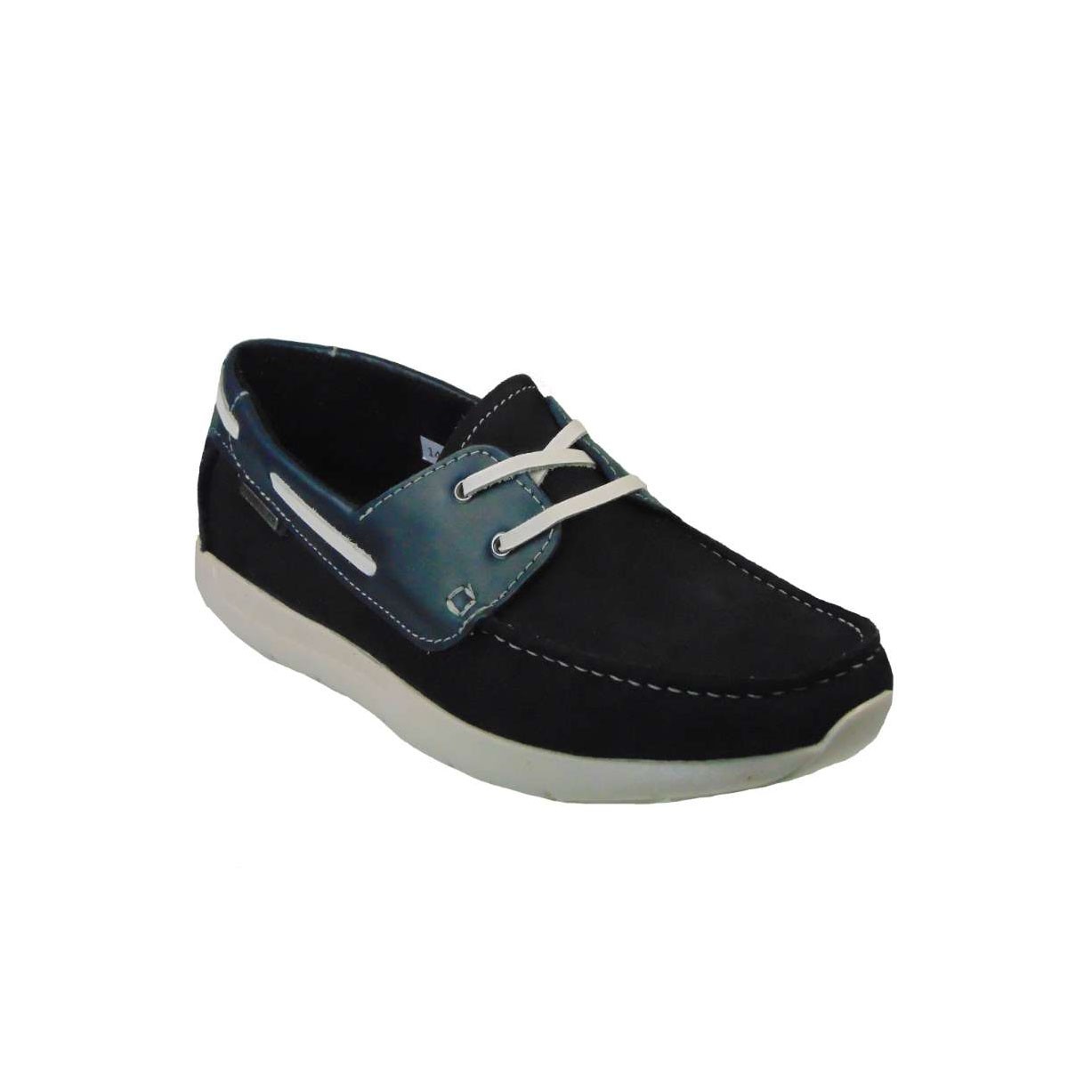 Pegada 141501-05 Boat Shoe Ανδρικό Δερμάτινο Σκούρο Μπλέ