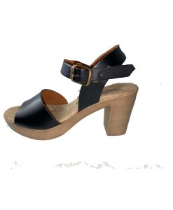 Tsimpolis Shoes 202-01 Γυναικείο Πέδιλο Μαύρο