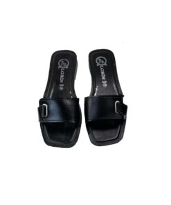 Tsimpolis Shoes TR009-01 Γυναικεία Παντόφλα Μαύρη