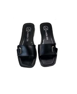 Tsimpolis Shoes TR009-01 Γυναικεία Παντόφλα Μαύρη