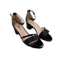Tsimpolis Shoes AG603 Γυναικείο Πέδιλο Μαύρο