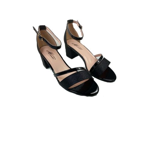 Tsimpolis Shoes AG603 Γυναικείο Πέδιλο Μαύρο