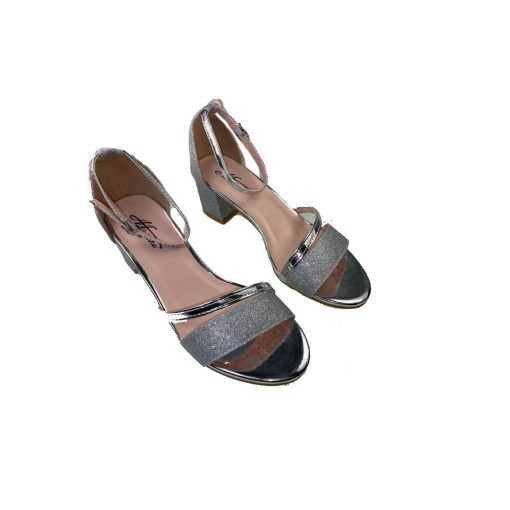Tsimpolis Shoes AG603 Γυναικείο Πέδιλο Ασημί