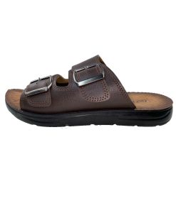 Tsimpolis Shoes 11586-02 Ανδρική Παντόφλα Καφέ