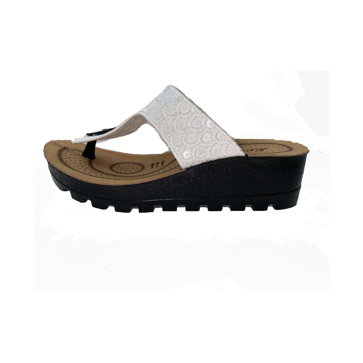Tsimpolis Shoes ΝΤ0304 Γυναικεία Παντόφλα Λευκή
