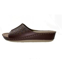 Tsimpolis Shoes NT0206 Γυναικεία Παντόφλα Καφέ