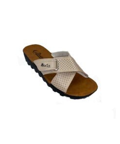 Tsimpolis Shoes D831 Γυναικεία Παντόφλα Μπεζ