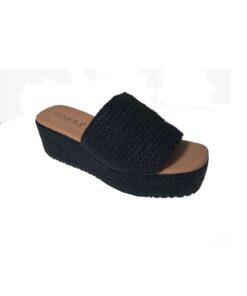 Tsimpolis Shoes 4384 Γυναικεία Παντόφλα Μαύρη