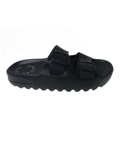 Tsimpolis Shoes LS-113 Γυναικεία Παντόφλα Μαύρη