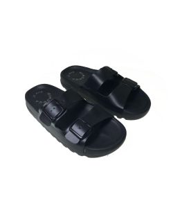Tsimpolis Shoes LS-113 Γυναικεία Παντόφλα Μαύρη