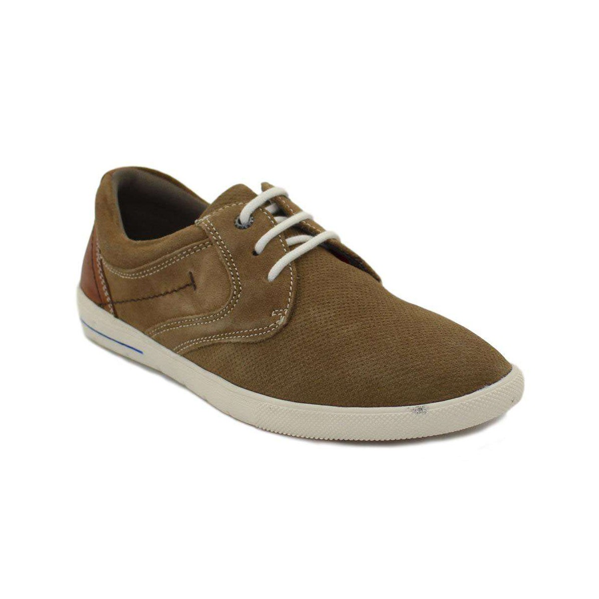 S.Oliver 5-13605-24 305 Ανδρικό Sneaker Δερμάτινο Πούρο/Taupe (Cognac)