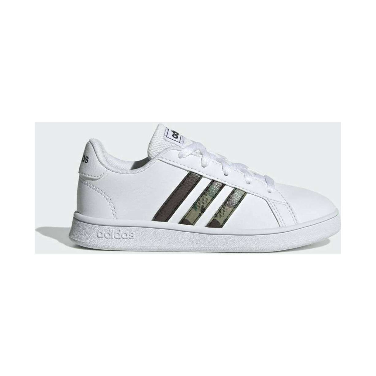 Adidas Grand Court GZ1084 Εφηβικό Sneaker Λευκό adidas-gz1084-leyko