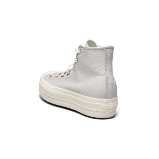 Converse CTAS Lift A03733C Γυναικεία Μποτάκια Λευκά/Γκρι