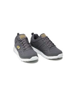 Skechers Burns Agoura 52635-CHAR Ανδρικά Αθλητικά Γκρι