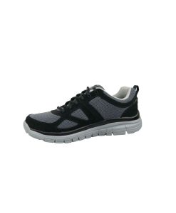 Skechers Burns Agoura 52635-BKGY Ανδρικά Αθλητικά Γκρι