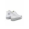 Converse Ctas Eva Lift 666392C Γυναικείο Sneaker Λευκό