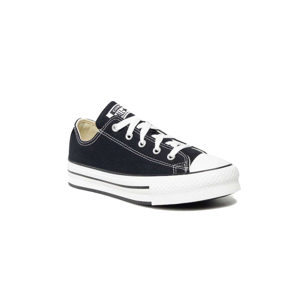 Converse Ctas Eva Lift Ox 272857C Γυναικεία Flatforms Sneakers Μαύρα converse-272857c-mayro