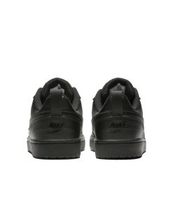 Nike Court Borough BQ5448-001 Δερμάτινο Sneaker Μαύρο