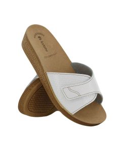 inblu gynaikeia anatomikh pantofla leukh tsimpolis shoes