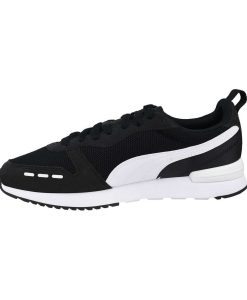 puma R78 andriko athlitiko mayro aspro tsimpolis shoes
