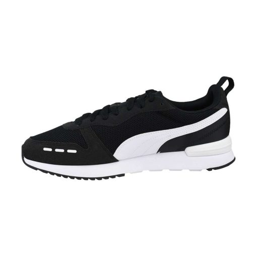 puma R78 andriko athlitiko mayro aspro tsimpolis shoes