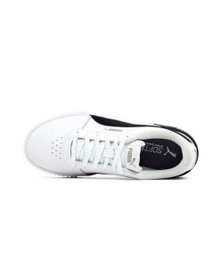 puma carina l sneaker dermatino gynaikeio