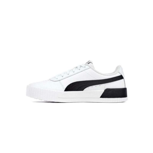 puma carina l sneaker dermatino gynaikeio