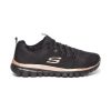 skechers 12615 bkrg gynaikeio sneaker mayro