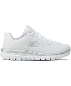 skechers graceful 12612 wsl gynaikeio sneaker leyko